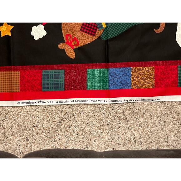 Dream Spinners Panel Vintage Uncut Quilt Wall Hanging Door Hanging RARE - Picture 5 of 6